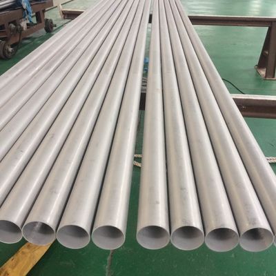 คุณภาพ  409 347h 304 Ss Seamless Pipe 4.5 Inch 4 Inch 304 Seamless Tubing 0.1-10mm โรงงาน